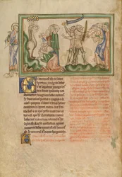 The Beast from the Earth Killing People and People Receiving the Mark of the Beast
